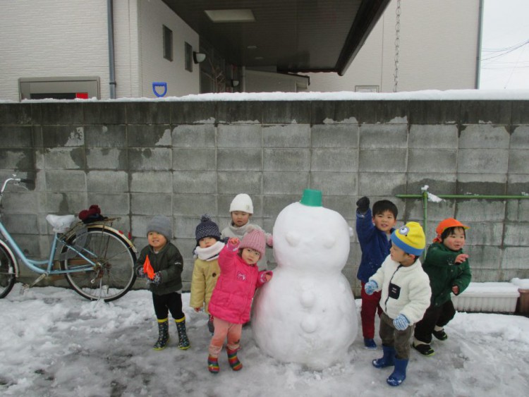 大きな雪だるま