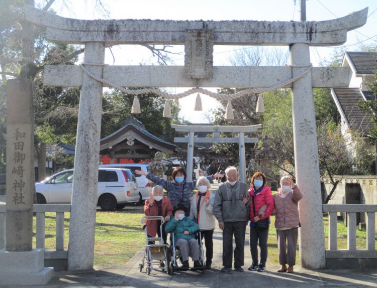 和田御崎神社へ初詣に出かけましたー！